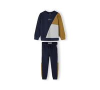 MINOTI Tuta da jogging blu scuro / grigio chiaro / verde Bambini MINOTI 98-104