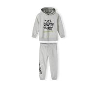 MINOTI Tuta da jogging grigio / verde / nero Bambini MINOTI 146-152