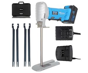 MINOVA Taglierina per schiuma senza spazzole, 20,3 cm, kit AC + DC, taglio di tutte le densità di gommapiuma, cuscino in schiuma per tappezzeria e schiuma di plastica flessibile, utensile da taglio