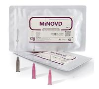 Minovd Pdo Mono Threads, 29G25 mm, 40 pezzi, fili Pdo per lifting del viso, migliora la struttura della pelle e riduce linee sottili e rughe