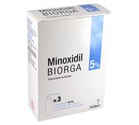 MINOXIDIL BIORGA*SOL CUT 3FL5%