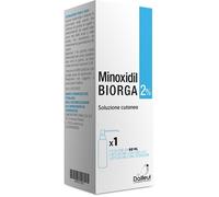Minoxidil Biorga - Soluzione Cutanea 2% - 60 mL