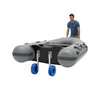 MINRS Biciclette da barca, ruote scorrevoli, carico massimo 150 kg, ruote gonfiabili per imbarcazioni, ruote posteriori del furgone, ruote posteriori, kit ruota posteriore in alluminio, ruote