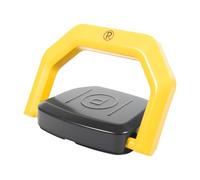 MINRS Bloccaggio del parcheggio con telecomando, dissuasore per parcheggio pieghevole anticollisione 180° grado di protezione IP67 Blocco automatico intelligente per auto, funzioni di allarme, blocco