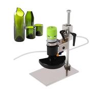 MINRS Tagliavetro per bottiglie da 150 W, elettrico, 6000 giri/min, 7 velocità per bottiglie di vino, vetro di mare, artigianato, vaso fai da te