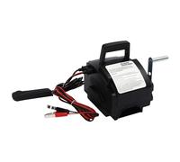 MINRS Verricello elettrico 12 V, verricello motore con telecomando, argano elettrico per traino barca, 907 kg, con protezione da sovraccarico, due modalità di controllo, comando a mano