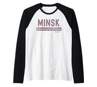 Minsk Belarus | Vacation Travel Maglia con Maniche Raglan