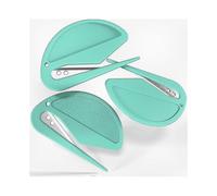 Mint Green Color Letter Openers - Set of 3 Suitable for Various Brands