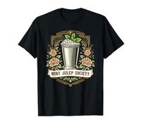 Mint Julep Society Derby Party Design Maglietta