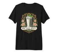 Mint Julep Society Derby Party Design Maglietta Premium