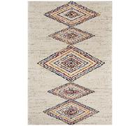 Mint Rugs Andara Tappeto a pelo lungo morbido e soffice Shaggy Flokati Boho Etnico, per cameretta dei bambini, camera da letto, cucina, corridoio, color crema, 160 x 230 cm