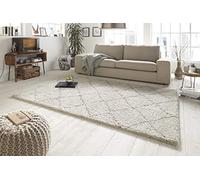Mint Rugs Hash Tappeto a pelo lungo morbido e soffice, per soggiorno, cucina, corridoio o camera da letto, 80 x 150 cm