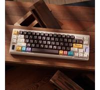Mintcaps PBT giapponese marrone keycap Set 129 tasti Cherry Profilo Carino Keycaps Tastiera personalizzata Sublimazione del colore Keycaps per 60% 65% 70% 75% Cherry Gateron MX Switch Tastiere