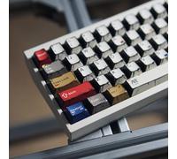 mintcaps PBT Keycaps - Set di keycap a tema manga giapponese, 141 tasti Cherry Profile Dye-Sub Custom Keycap per tastiera meccanica Cherry MX 60%, 65%, 75%, 100%