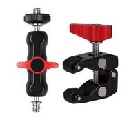 Mintera per fotocamera, supporto fisso per fotocamera | Clip del supporto per microfono | Clamp non slittata per staffa monitor, per il per la luce dello studio fotografico, rifletto