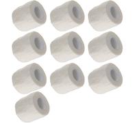 Mintice 10 X Bianco Fascia Coagulante Bendaggio Adesiva Autoadesiva Forte Benda Adesivo Elastico Nastro di Primo Soccorso Sport Caviglia Nastro 4.5mx5cm