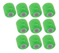 Mintice 10 X Verde Fascia coagulante Bendaggio Adesiva autoadesiva Forte Elastico Nastro di Primo Soccorso Sport a Caviglia del Nastro 4.5mx5cm
