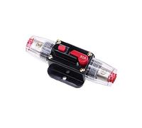 Mintice 12V 80A Auto Interruttore di Circuito Automatico in Linea Portafusibili Protezione Motore dell'automobile Stereo Audio Ripristina Manuale Fusibile