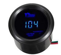 Mintice 12V Auto 2" 52mm Universale Digitale LED Blu Leggero Manometro Temperatura dell'Acqua Fahrenheit Indicatore Calibro Auto Motore Misuratore Meter
