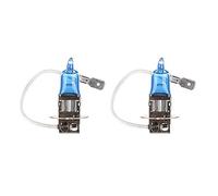 Mintice 2 Pezzi H3 6000K Faro Alogeno Gas Xeno Lampada a Luce Bianco Lampadine 100W Auto Fendinebbia Sostituzione