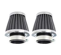 Mintice 2 X 50 Millimetri Mini Cono Motore dell'automobile Universale Fredda Presa d'Aria Filtro Turbo Pulita sfogare Veicolo