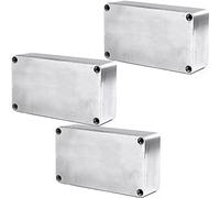 Mintice 3 pezzi Pro 1590B stile 115x65x35mm scatola di metallo stomp di alluminio custodia del caso pedale effetto chitarra
