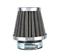 Mintice 35mm Filtro Aria di Moto Nero Motociclo Filtro Aspirazione Aria Sostituzione Universale Fredda Presa D'aria Filtro Turbo Pulita Sfogare Veicolo