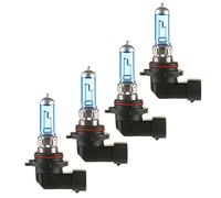 Mintice 4 Pezzi 9006/HB4 6000K Faro Alogeno Gas Xeno Lampada a Luce Bianco Lampadine 100W Auto Fendinebbia Sostituzione