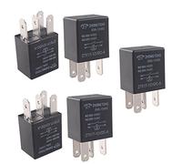 Mintice 5 X 12V 30A 12V Auto Relè 4Pin Veicolo Automobile Rel?Interruttore Elettrici Avviamento Pompa Carburante Fan Pesante Spst Impermeabile