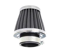Mintice 60mm Filtro Aria di Moto Nero Motociclo Filtro Aspirazione Aria Sostituzione Universale Fredda Presa D'aria Filtro Turbo Pulita Sfogare Veicolo