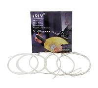 Mintlavhness Chiaro Nylon Argento Placcato Lega di Rame Oud Set di Corde di Sostituzione Accessorio Realizzato In Materiali di Qualità Per Eccellente Qualità Del Suono E Lunga (10strucciones)