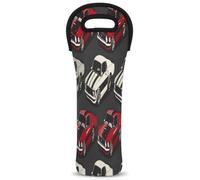 Mintoprints Cool Cars - Borsa termica per bottiglie di vino, in neoprene, per viaggi, picnic, feste