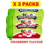 Mints Wrigley's Doublemint Candy Sapore Limone Fragola Menta Piperita 3...