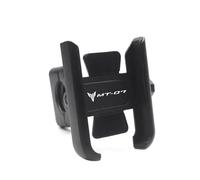 MINUCIANCOR Porta Cellulare Moto Per MT03 MT07 MT09 MT10 MT25 MT 03 07 09 Supporto Per Cellulare Da Moto Navigatore GPS Specchietto Retrovisore Staffa Per Manubrio(Handl Black-MT07)