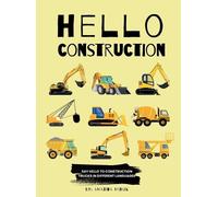 Minuk, Amanda Hello Construction Book NUOVO