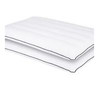 MINUPWELL Confezione da 2 cuscini ultra sottili, per dormire sottili, con supporto 7D di altezza 6,3 cm, cuscini sottili per dormire a stomaco, dimensioni standard - 45,7 x 66 cm