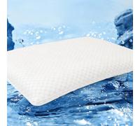 MINUPWELL Cuscino rinfrescante ultra piatto per dormire, altezza 6,3 cm, sottile, per chi dorme sullo stomaco, dimensioni standard - 45,7 x 66 cm