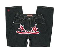 Minus Twos Cargo Baggy Jeans Y2K, Y2K Pants Uomo, Pantaloni Y2K, Baggy Jeans Uomo, Streetwear alla Moda in Stile retrò per La Scuola, Abbigliamento Casual, Feste