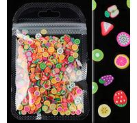 Minuscole Frutti Misti Candames Fette Assortiti Cinci Colorati Fai -da -te Crafting Epossidico Resina Filler Art Art Artigianato Moule Époxy MOULLE Silicone Patisserie De Bijoux En Resino