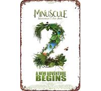 Minuscule 2: Mandibles from Far Away Movie Poster Retro Divertente Targa in Metallo Metallo Decorazione da Parete per la Casa 20,3 x 30,5 cm