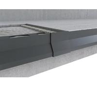 MINUTA PROFILI Giunzione per Profilo gocciolatoio Alluminio Nor Per Balconi e Terrazze (Antracite)