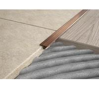 MINUTA PROFILI Listello Ottone Finitura Rame Antico A T Listelli Ottone Per Decorazioni Interni Rivestimenti Pareti E Bordi Piastrelle Listelli In Ottone Facile Installazione Barra 2,5 M x 10 Mm