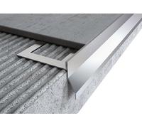 MINUTA PROFILI Profilo Gocciolatoio Balcone In Alluminio NOR Resistente Gocciolatoio Per Balconi Verniciato A Polvere Dimensioni Mattonella 12,5 Mm Barra 2,7 M (ANTRACITE)