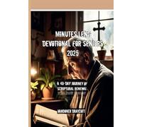 Minutes Lent Devotional for Seniors 2025