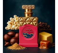 Minya Caramel Dulce 100ML Eau de parfum da donna Note di testa: popcorn, burroNote di cuore: cioccolato, castagna, benzoinoNote di fondo: zucchero di canna, vaniglia, caramelloLasciati conquistare da 