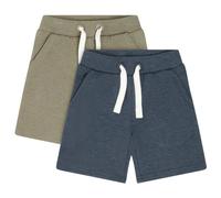Minymo - Boy's Basic 53 Sweat Short (2-Pack) - Pantaloncini 80 blu