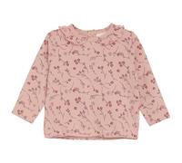 Minymo - Girl's T-Shirt L/S AOP - Maglia a manica lunga 68 fuchsia