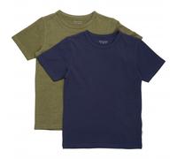 Minymo - Kid's Basic 32 -S/S (2-Pack) - T-shirt 104 blu