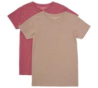 Minymo - Kid's Basic 33 -S/S (2-Pack) - T-shirt 86 marrone