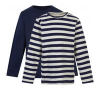 Minymo - Kid's Basic 34 -T-shirt L/S (2-pack) - Maglia a manica lunga 152 blu